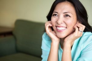 healthy smile, showing off attractive teeth