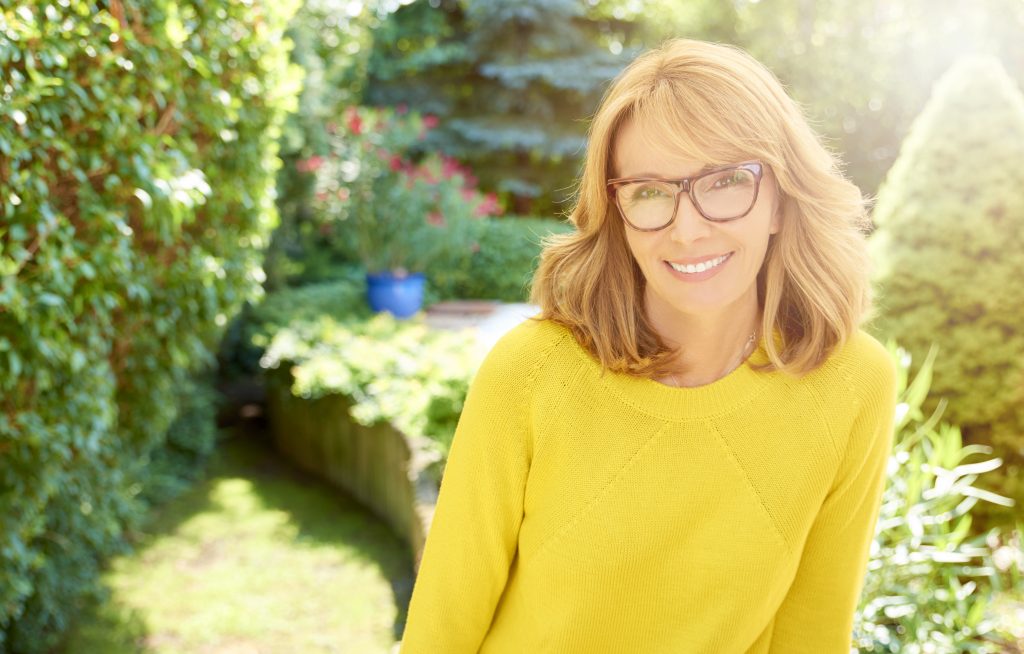 smiling woman